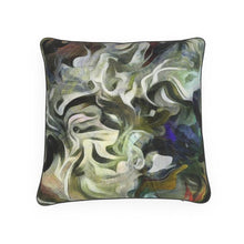 Lade das Bild in den Galerie-Viewer, Abstract Fluid Lines of Movement Muted Tones High Fashion Luxury Pillows by The Photo Access
