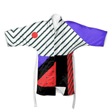 Load image into Gallery viewer, Neo Memphis Patches Stickers Kimono by The Photo Access
