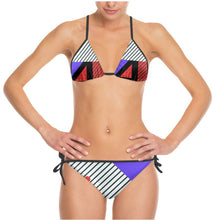 将图片加载到图库查看器，Neo Memphis Patches Stickers Bikini by The Photo Access
