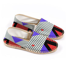 Load image into Gallery viewer, Neo Memphis Patches Stickers Espadrilles by The Photo Access
