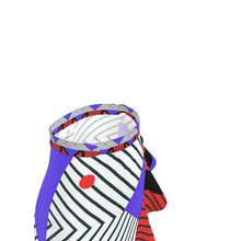 Load image into Gallery viewer, Neo Memphis Patches Stickers Flounce Skirt by The Photo Access
