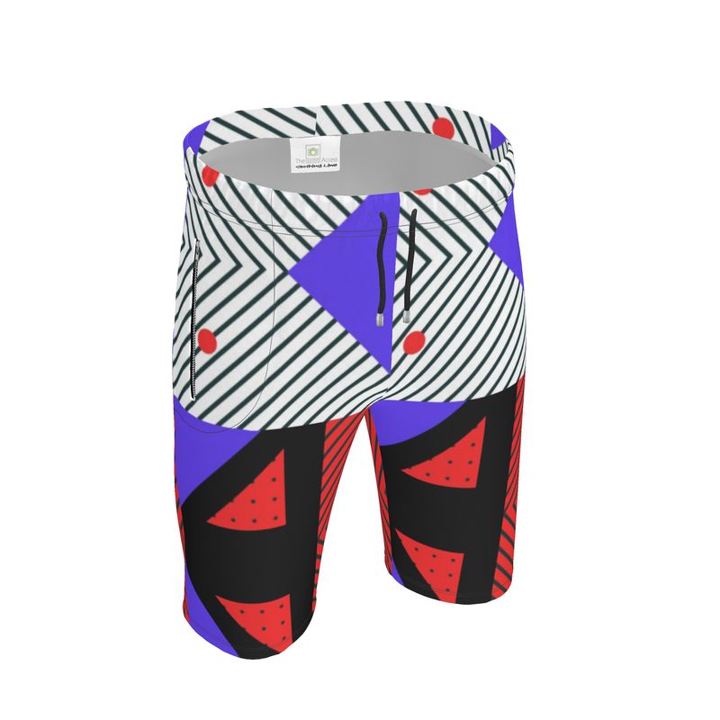 Neo Memphis Patches Stickers Mens Sweat Shorts Briefs by The Photo Access