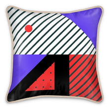 将图片加载到图库查看器，Neo Memphis Patches Stickers Silk Pillows by The Photo Access
