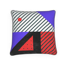 Lade das Bild in den Galerie-Viewer, Neo Memphis Patches Stickers Luxury Pillows by The Photo Access
