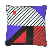 Lade das Bild in den Galerie-Viewer, Neo Memphis Patches Stickers Luxury Pillows by The Photo Access
