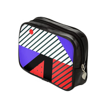 Load image into Gallery viewer, Neo Memphis Patches Stickers Make Up Bags by The Photo Access
