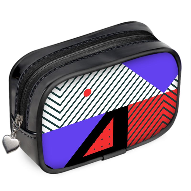 Neo Memphis Patches Stickers Pouch Wallet by The Photo Access