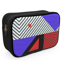 将图片加载到图库查看器，Neo Memphis Patches Stickers Mens Toiletry Bag by The Photo Access
