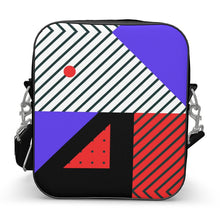 Lade das Bild in den Galerie-Viewer, Neo Memphis Patches Stickers Shoulder Bag by The Photo Access
