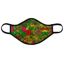 Load image into Gallery viewer, Hand Drawn Floral Seamless Pattern Face Masks by The Photo Access
