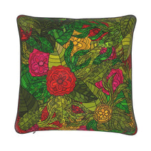 Load image into Gallery viewer, Hand Drawn Floral Seamless Pattern Pillows by The Photo Access
