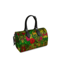 Load image into Gallery viewer, Hand Drawn Floral Seamless Pattern Duffle Bag by The Photo Access
