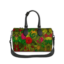 Load image into Gallery viewer, Hand Drawn Floral Seamless Pattern Duffle Bag by The Photo Access
