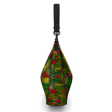 Load image into Gallery viewer, Hand Drawn Floral Seamless Pattern Curve Hobo Bag by The Photo Access
