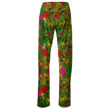 Load image into Gallery viewer, Hand Drawn Floral Seamless Pattern Womens Trousers by The Photo Access
