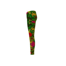 Load image into Gallery viewer, Hand Drawn Floral Seamless Pattern Leggings by The Photo Access
