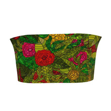 Lade das Bild in den Galerie-Viewer, Hand Drawn Floral Seamless Pattern Bandeau Tops by The Photo Access
