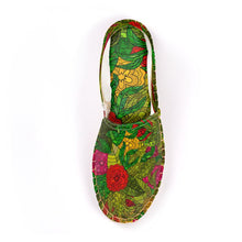 Load image into Gallery viewer, Hand Drawn Floral Seamless Pattern Espadrilles by The Photo Access
