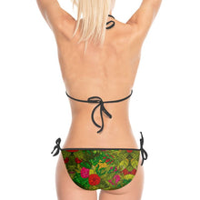 Load image into Gallery viewer, Hand Drawn Floral Seamless Pattern Bikini by The Photo Access
