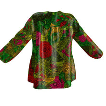 Load image into Gallery viewer, Hand Drawn Floral Seamless Pattern  Womens Blouse by The Photo Access
