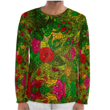 Load image into Gallery viewer, Hand Drawn Floral Seamless Pattern Mens Night Set by The Photo Access
