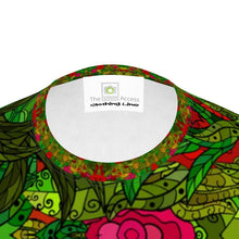 Cargar imagen en el visor de la galería, Hand Drawn Floral Seamless Pattern Slim Fit Mens T-Shirt by The Photo Access

