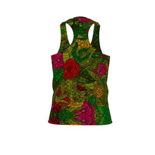 Load image into Gallery viewer, Hand Drawn Floral Seamless Pattern Mens regular fit tank top by The Photo Access
