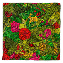 Load image into Gallery viewer, Hand Drawn Floral Seamless Pattern Throw by The Photo Access
