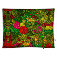 Load image into Gallery viewer, Hand Drawn Floral Seamless Pattern Floor Cushions by The Photo Access
