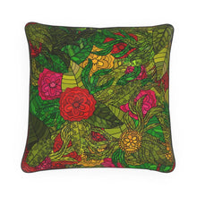 Load image into Gallery viewer, Hand Drawn Floral Seamless Pattern Luxury Pillows by The Photo Access
