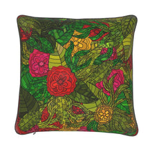 将图片加载到图库查看器，Hand Drawn Floral Seamless Pattern Luxury Pillows by The Photo Access
