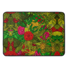 Load image into Gallery viewer, Hand Drawn Floral Seamless Pattern Bath Mat by The Photo Access
