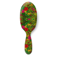 Load image into Gallery viewer, Hand Drawn Floral Seamless Pattern Hairbrush by The Photo Access
