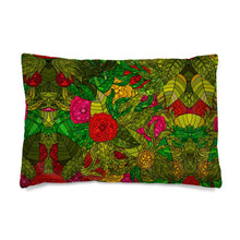 Load image into Gallery viewer, Hand Drawn Floral Seamless Pattern Pillow Cases sizes by The Photo Access
