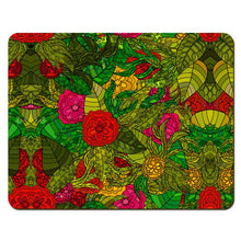 Load image into Gallery viewer, Hand Drawn Floral Seamless Pattern Placemats by The Photo Access
