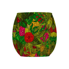 Cargar imagen en el visor de la galería, Hand Drawn Floral Seamless Pattern Glass Tealight Holder by The Photo Access
