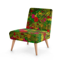 गैलरी व्यूवर में इमेज लोड करें, Hand Drawn Floral Seamless Pattern Occasional Chair by The Photo Access
