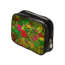 गैलरी व्यूवर में इमेज लोड करें, Hand Drawn Floral Seamless Pattern Make Up Bags by The Photo Access
