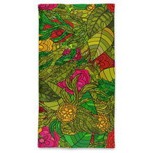 Lade das Bild in den Galerie-Viewer, Hand Drawn Floral Seamless Pattern Neck Tube Scarves by The Photo Access
