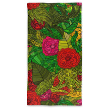 Load image into Gallery viewer, Hand Drawn Floral Seamless Pattern Neck Tube Scarves by The Photo Access
