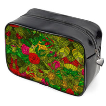 गैलरी व्यूवर में इमेज लोड करें, Hand Drawn Floral Seamless Pattern Toiletry Bags by The Photo Access
