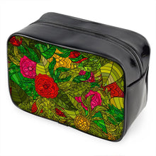 Load image into Gallery viewer, Hand Drawn Floral Seamless Pattern Toiletry Bags by The Photo Access
