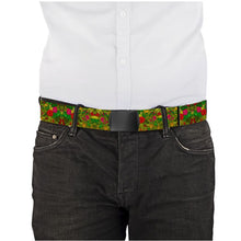 Load image into Gallery viewer, Hand Drawn Floral Seamless Pattern Webbing Belt by The Photo Access
