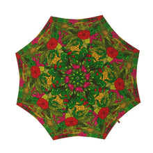 Cargar imagen en el visor de la galería, Hand Drawn Floral Seamless Pattern Umbrella by The Photo Access
