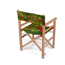 Cargar imagen en el visor de la galería, Hand Drawn Floral Seamless Pattern Directors Chair by The Photo Access
