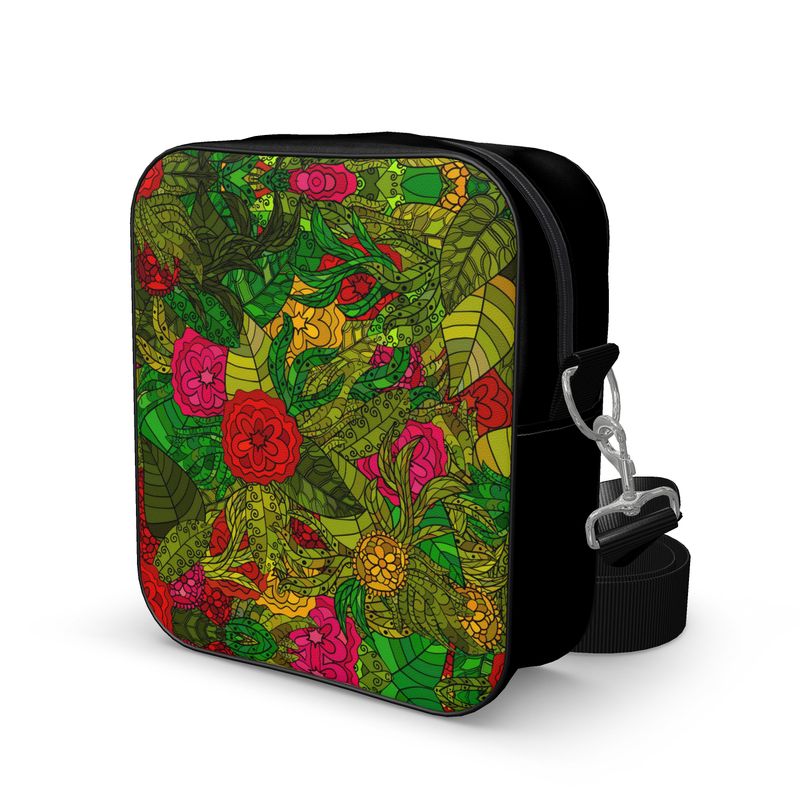 Hand Drawn Floral Seamless Pattern Shoulder Bag by The Photo Access