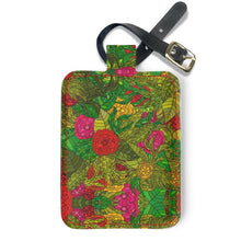 Load image into Gallery viewer, Hand Drawn Floral Seamless Pattern Luggage Tags by The Photo Access
