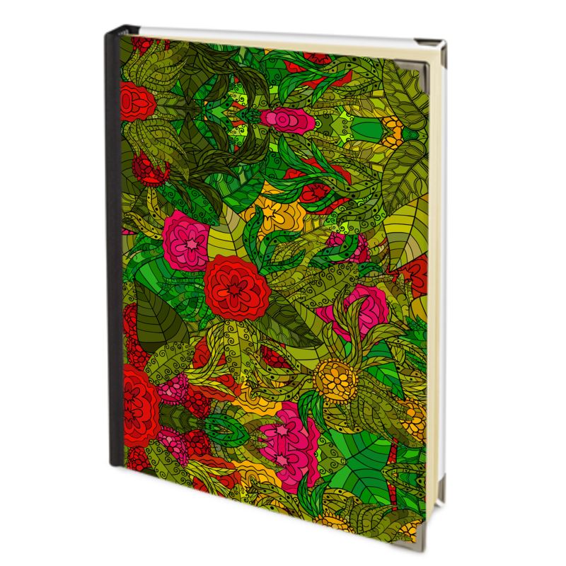 Hand Drawn Floral Seamless Pattern Address Book by The Photo Access