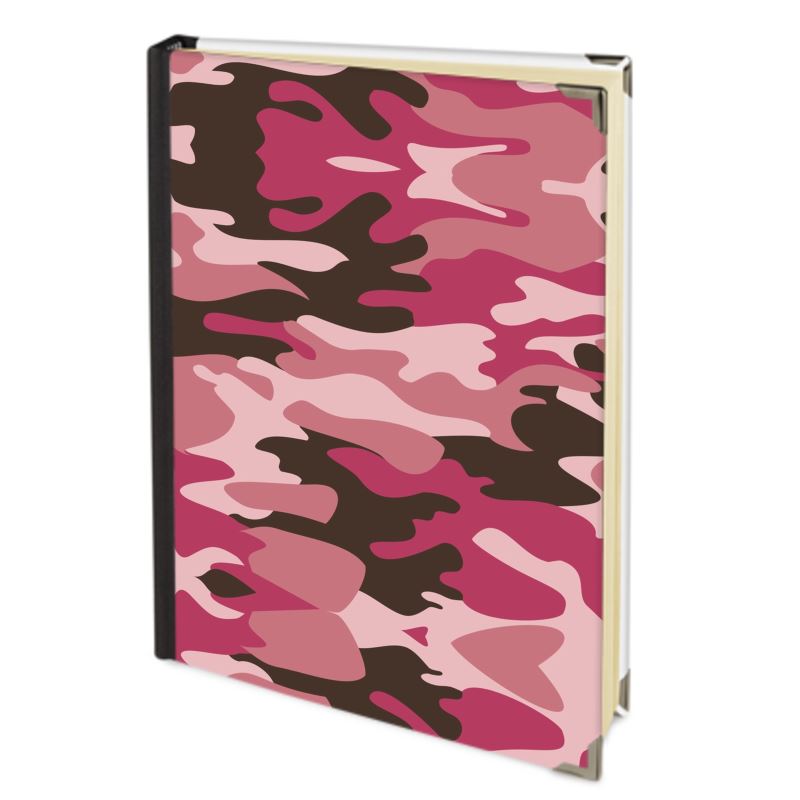 Pink Camouflage Journals by The Photo Access
