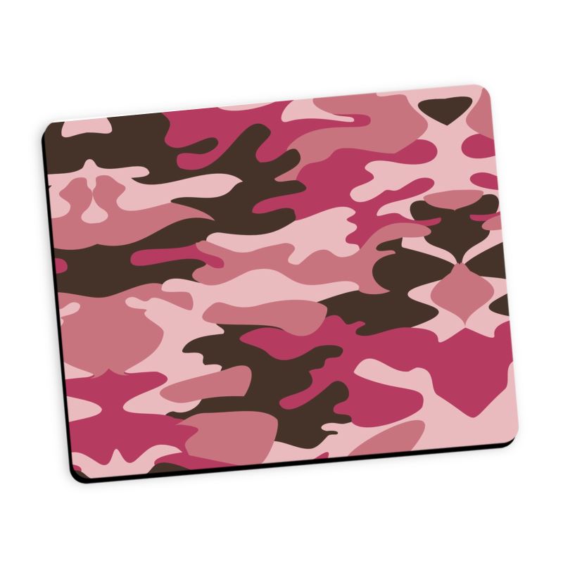 Pink Camouflage Mouse Pad by The Photo Access